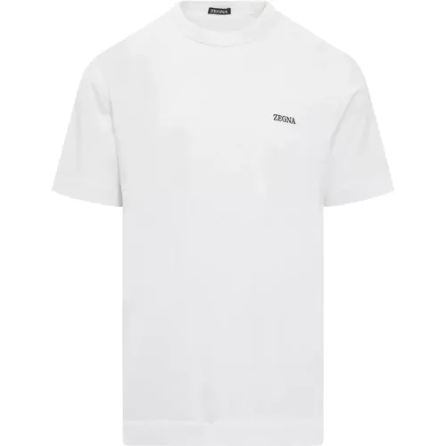 Tops > T-Shirts - - Ermenegildo Zegna - Modalova