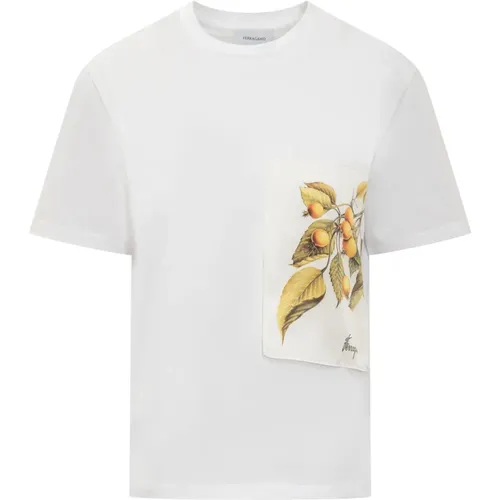 Tops > T-Shirts - - Salvatore Ferragamo - Modalova