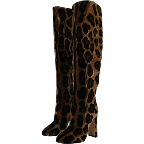 Shoes > Boots > High Boots - - Dolce & Gabbana - Modalova