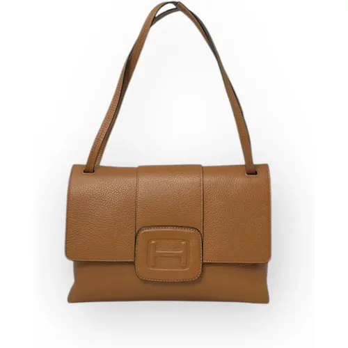 Hogan - Bags > Handbags - Brown - Hogan - Modalova