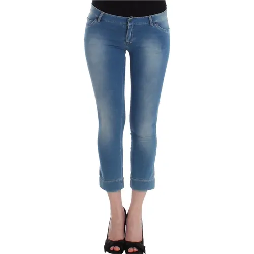 Jeans > Cropped Jeans - - Ermanno Scervino - Modalova