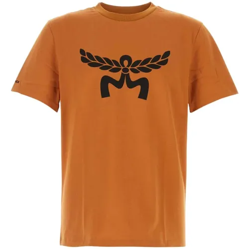 MCM - Tops > T-Shirts - Orange - MCM - Modalova