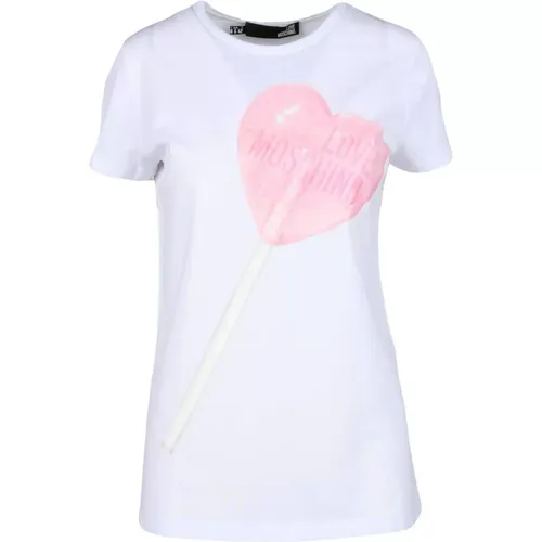 Tops > T-Shirts - - Love Moschino - Modalova