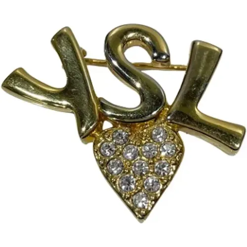 Pre-owned > Pre-owned Accessories > Pre-owned Jewellery - - Yves Saint Laurent Vintage - Modalova