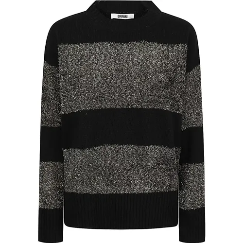 Knitwear > Round-neck Knitwear - - Mauro Grifoni - Modalova