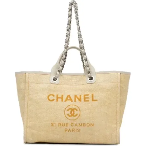 Pre-owned > Pre-owned Bags > Pre-owned Tote Bags - - Chanel Vintage - Modalova