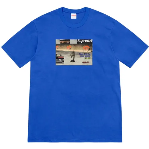 Supreme - Tops > T-Shirts - Blue - Supreme - Modalova