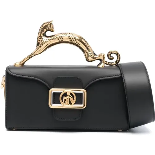 Lanvin - Bags > Handbags - Black - Lanvin - Modalova