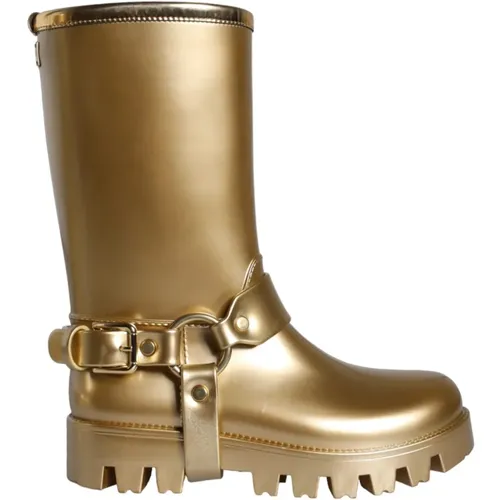 Shoes > Boots > Rain Boots - - Dolce & Gabbana - Modalova