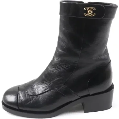 Pre-owned > Pre-owned Shoes > Pre-owned Boots - - Chanel Vintage - Modalova