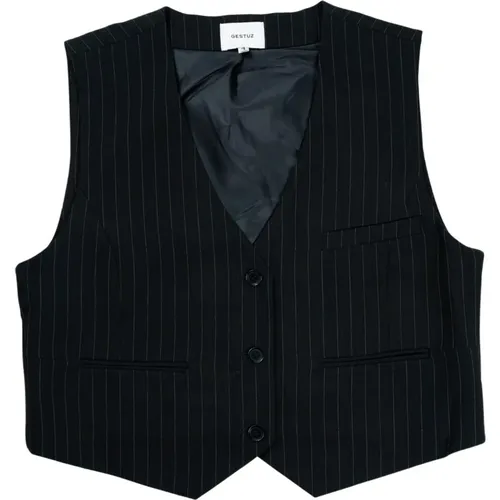 Gestuz - Jackets > Vests - Black - Gestuz - Modalova