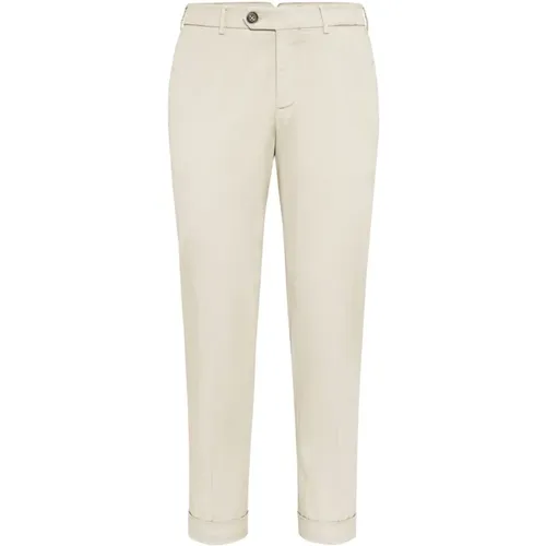 Trousers > Chinos - - BRUNELLO CUCINELLI - Modalova