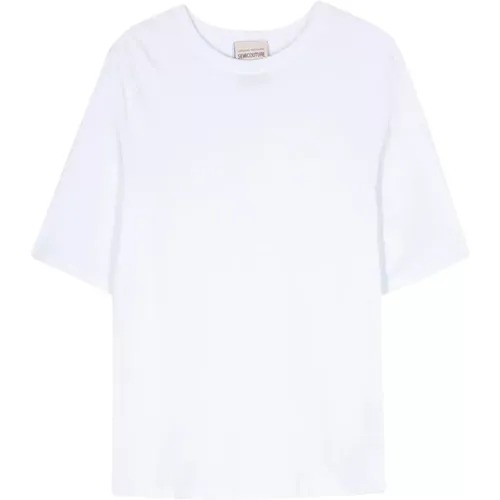 Tops > T-Shirts - - Semicouture - Modalova