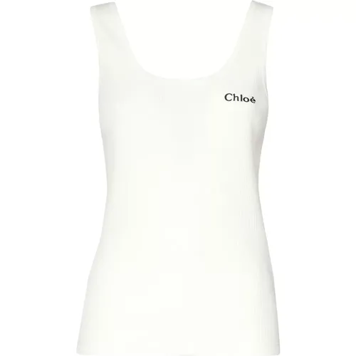 Tops > Sleeveless Tops - - Chloé - Modalova