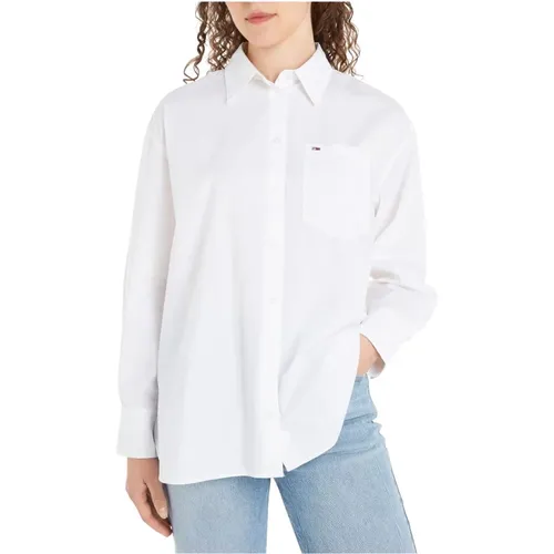 Blouses & Shirts > Shirts - - Tommy Jeans - Modalova