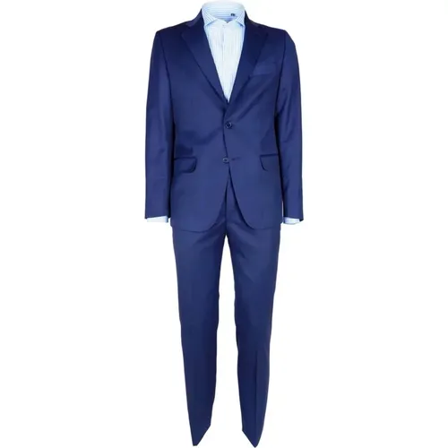 Suits > Suit Sets > Single Breasted Suits - - Made in Italia - Modalova