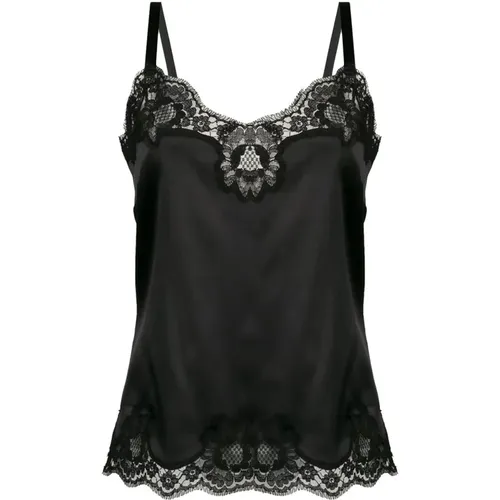 Tops > Sleeveless Tops - - Dolce & Gabbana - Modalova