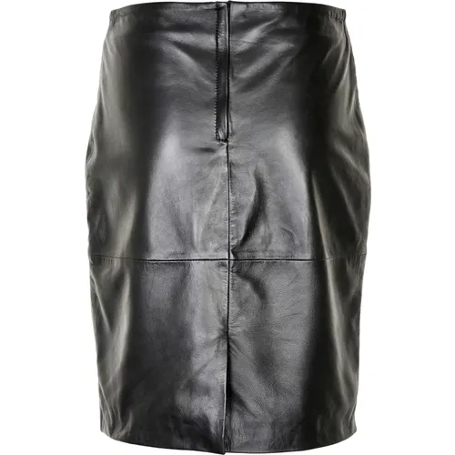 Skirts > Leather Skirts - - Soaked in Luxury - Modalova