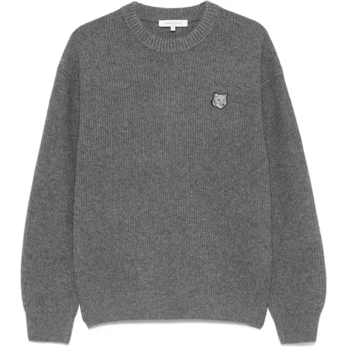 Knitwear > Round-neck Knitwear - - Maison Kitsuné - Modalova