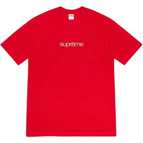 Supreme - Tops > T-Shirts - Red - Supreme - Modalova