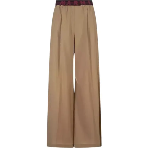 Trousers > Wide Trousers - - Marni - Modalova