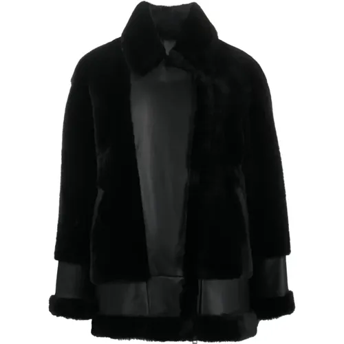 Jackets > Faux Fur & Shearling Jackets - - Blancha - Modalova