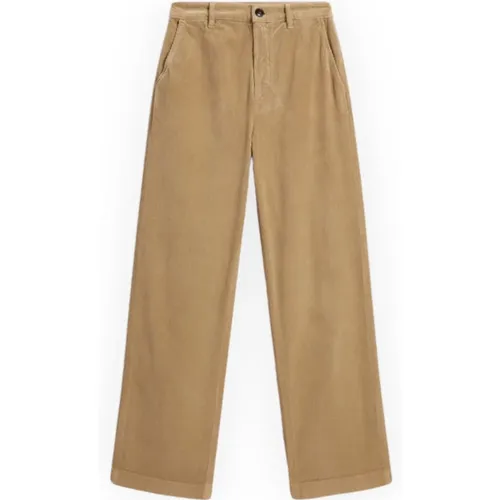 Trousers > Straight Trousers - - Woolrich - Modalova