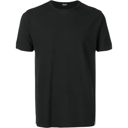 Drumohr - Tops > T-Shirts - Black - Drumohr - Modalova