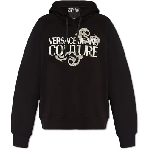 Sweatshirts & Hoodies > Hoodies - - Versace Jeans Couture - Modalova