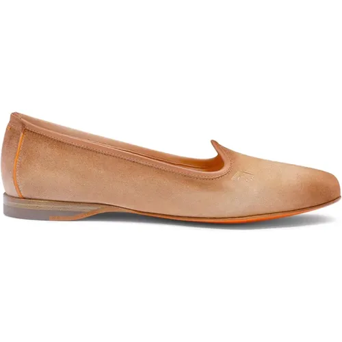 Shoes > Flats > Loafers - - Santoni - Modalova