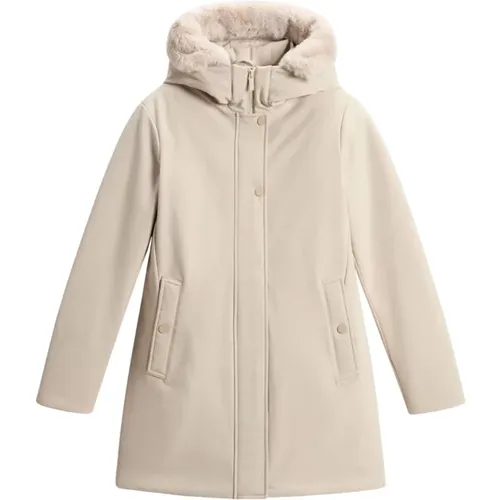 Woolrich - Coats > Parkas - Beige - Woolrich - Modalova