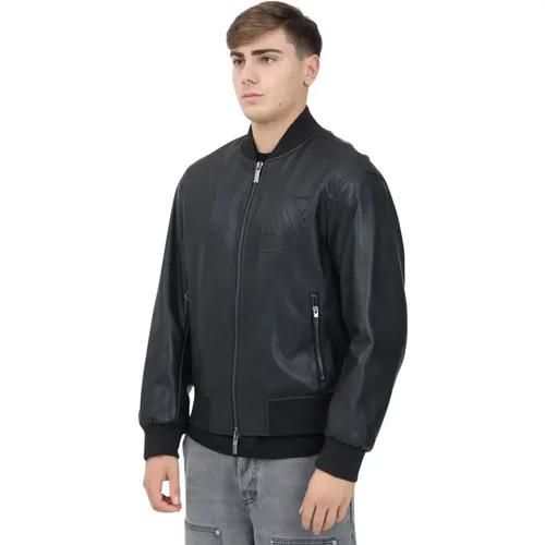 Jackets > Bomber Jackets - - Armani Exchange - Modalova