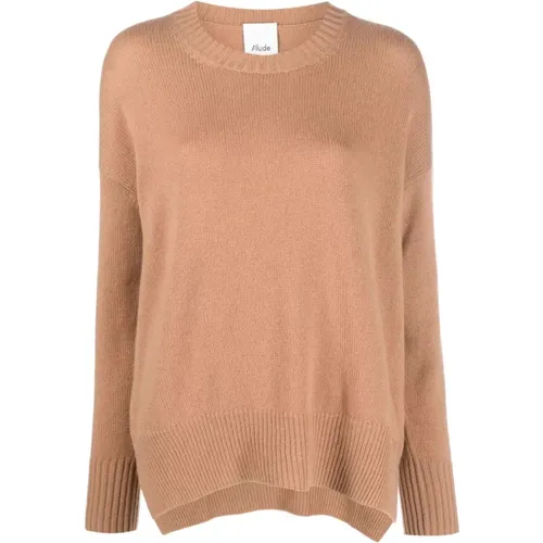 Knitwear > Round-neck Knitwear - - allude - Modalova