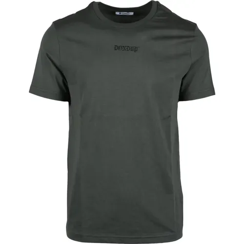 Dondup - Tops > T-Shirts - Green - Dondup - Modalova