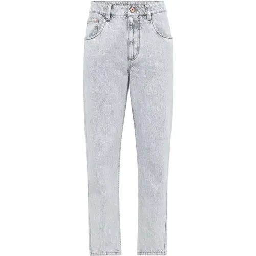 Jeans > Slim-fit Jeans - - BRUNELLO CUCINELLI - Modalova