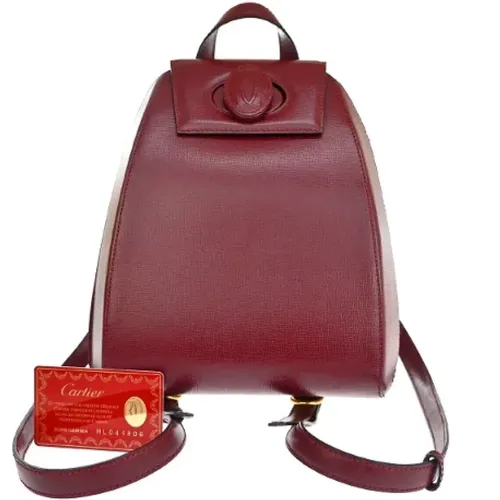 Pre-owned > Pre-owned Bags > Pre-owned Backpacks - - Cartier Vintage - Modalova