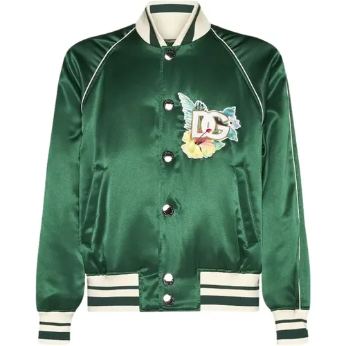 Jackets > Bomber Jackets - - Dolce & Gabbana - Modalova