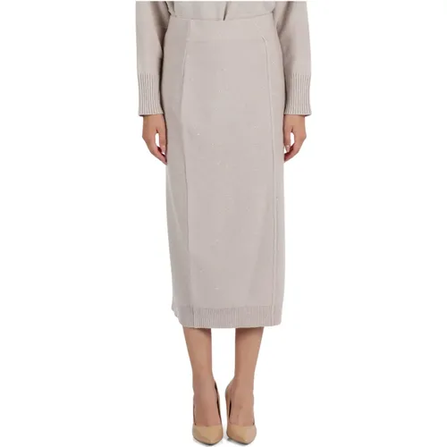 Skirts > Midi Skirts - - Panicale - Modalova