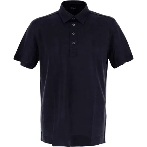 Tops > Polo Shirts - - Ermenegildo Zegna - Modalova