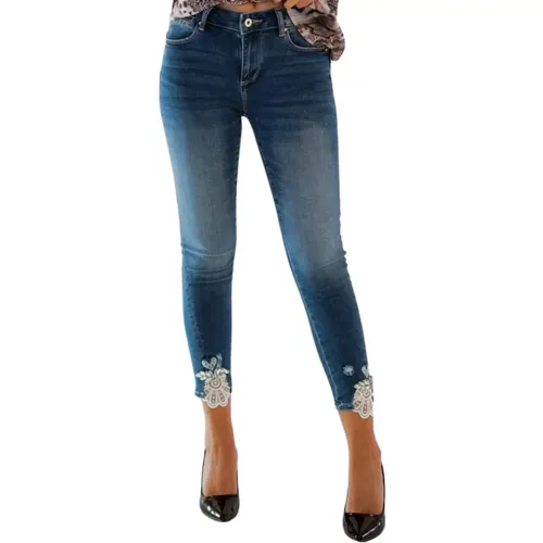 Jeans > Cropped Jeans - - Fracomina - Modalova