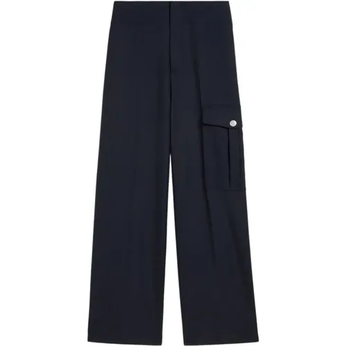 Trousers > Wide Trousers - - Ami Paris - Modalova