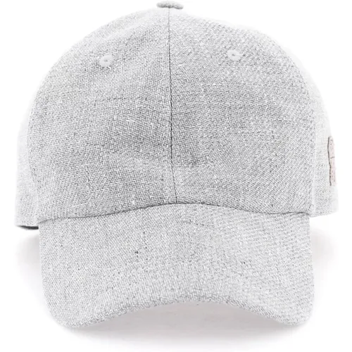 Accessories > Hats > Caps - - BRUNELLO CUCINELLI - Modalova