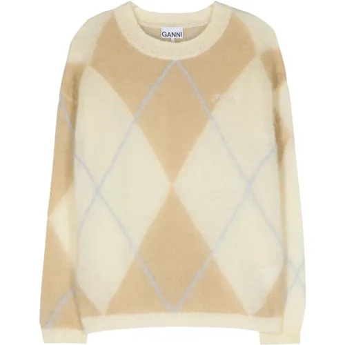 Knitwear > Round-neck Knitwear - - Ganni - Modalova