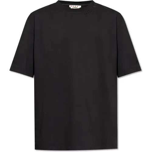 Marni - Tops > T-Shirts - Black - Marni - Modalova