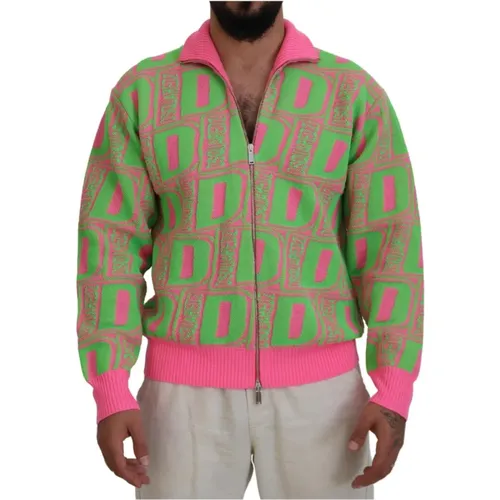 Sweatshirts & Hoodies > Zip-throughs - - Dsquared2 - Modalova