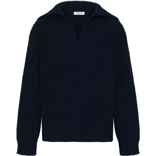 Knitwear > V-neck Knitwear - - Valentino Garavani - Modalova