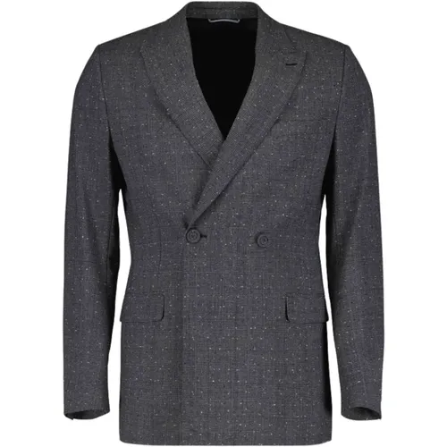 Dior - Jackets > Blazers - Gray - Dior - Modalova