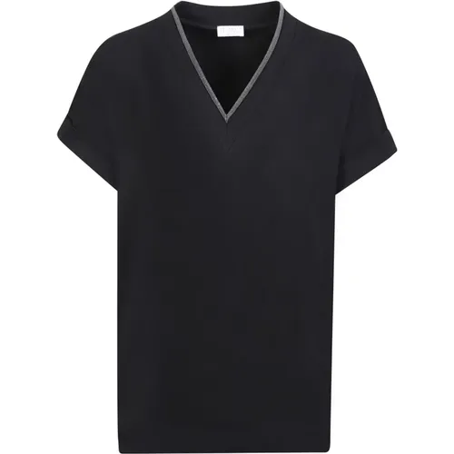 Tops > T-Shirts - - BRUNELLO CUCINELLI - Modalova