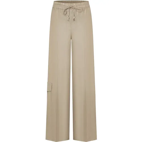 Trousers > Wide Trousers - - CAMBIO - Modalova