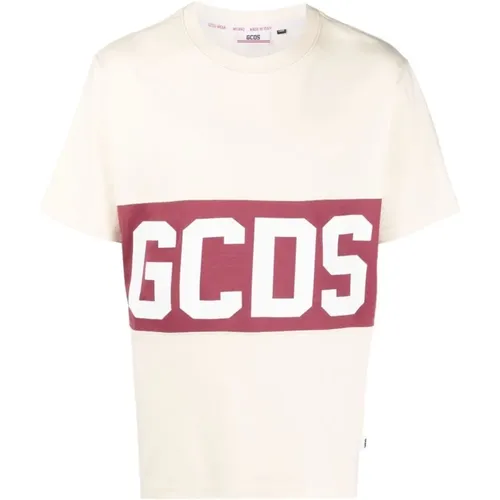 Gcds - Tops > T-Shirts - Beige - Gcds - Modalova